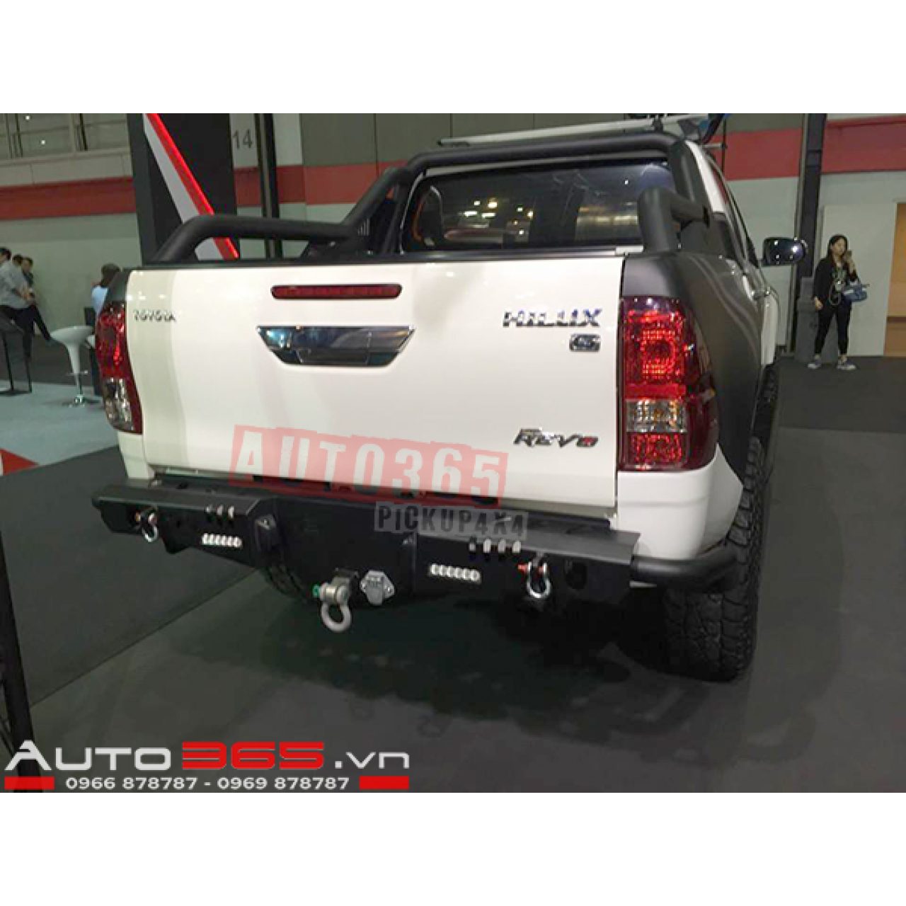 CẢN SAU KSC OFFROAD-X FOXTRAIL CHO XE BÁN TẢI TOYOTA HILUX - Hình 1